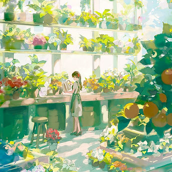 Forage Friends splash illustration
