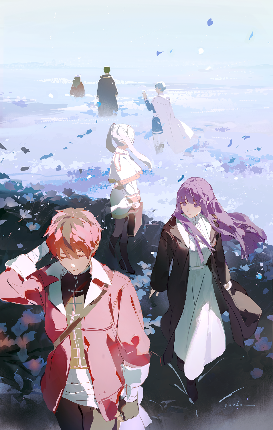 the characters from frieren